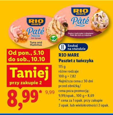RIO MARE Pasztet z tuńczyka