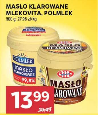 Masło klarowane Mlekovita, Polmlek