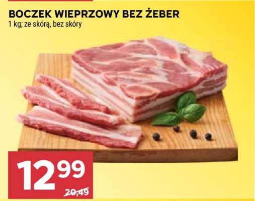 Boczek wieprzowy bez żeber