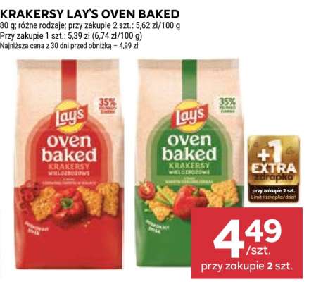 Krakersy Lay’s Oven Baked