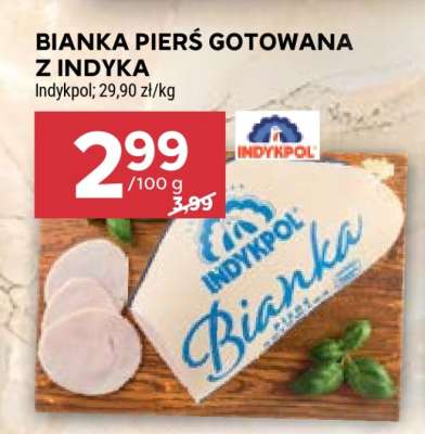 Bianka pierś gotowana z indyka
