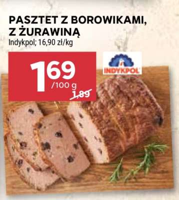 Pasztet z borowikami, z żurawiną