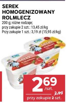 Serek homogenizowany Rolmlecz
