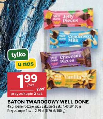 Baton twarogowy Well Done