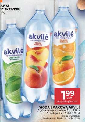 Woda smakowa Akvilė
