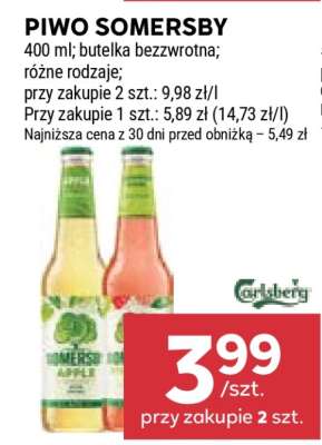 Piwo SOMERSBY
