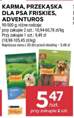 Karma, przekąska dla psa Friskies, Adventuros