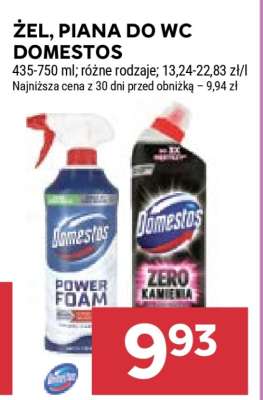 Żel, Piana do WC Domestos