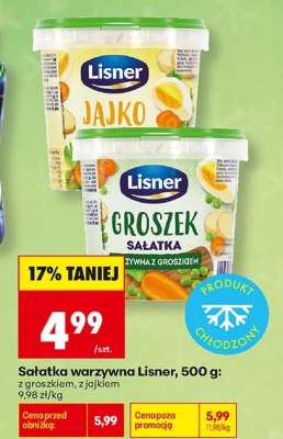 Sałatka warzywna Lisner, 500 g