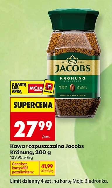 Kawa rozpuszczalna Jacobs Krönung, 200 g