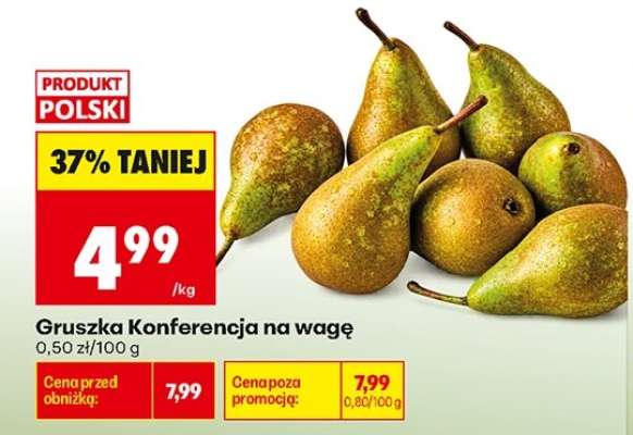 Gruszka konferencja na wagę