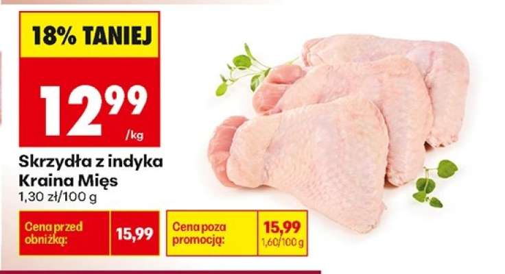 Skrzydła z indyka Kraina Mies