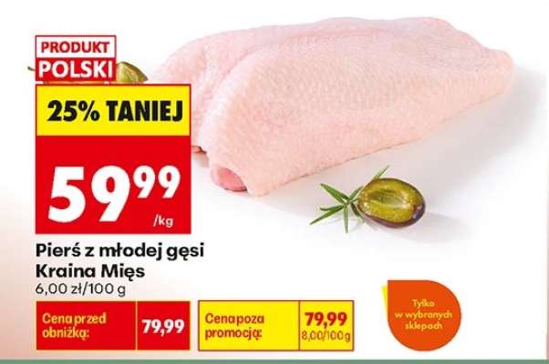 Pierś z młodej gesi Kraina Mies