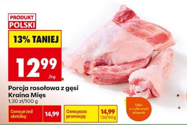Porcja rosołowa z gęsi Kraina Mies