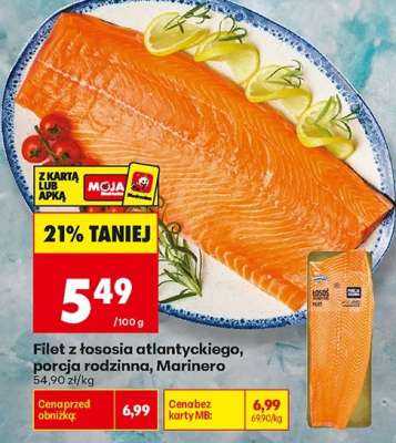 Filet z łososia atlantyckiego porcja rodzinna Marinero