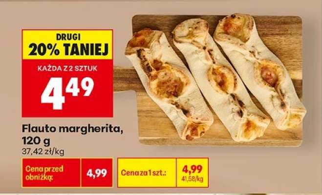 Flauto margherita, 120 g