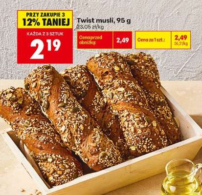 Twist musli, 95 g