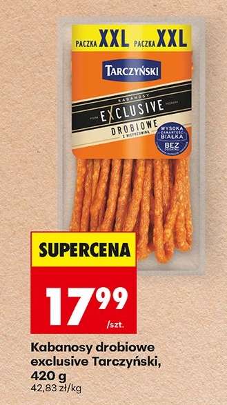 Kabanosy drobiowe exclusive Tarczyński, 420 g