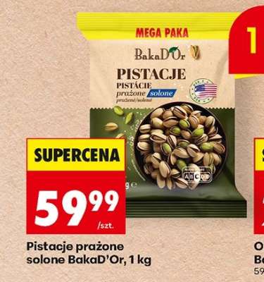 Pistacje prażone solone BakaD'Or, 1 kg