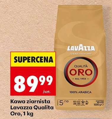 Kawa ziarnista Lavazza Qualita Oro 1 kg