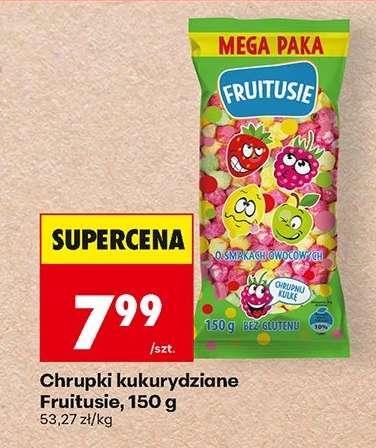 Chrupki kukurydziane Fruitusie, 150 g