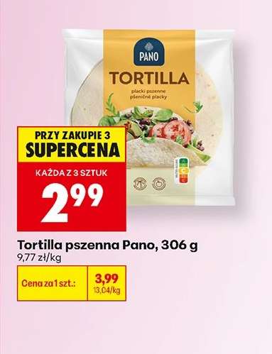 Tortilla pszenna Pano 306 g