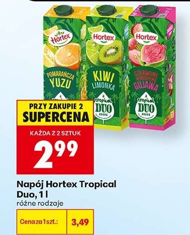 Napój Hortex Tropical Duo, 1l