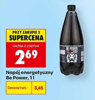 Napój energetyczny Be Power, 1 l