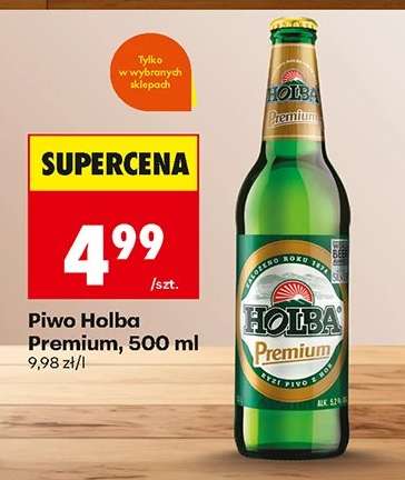 Piwo Holba Premium, 500 ml