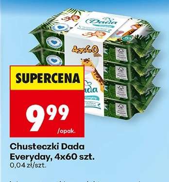 Chusteczki Dada Everyday 4x60 szt