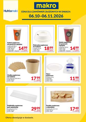 Gazetka Makro - 6.10.2026 - 6.11.2026.