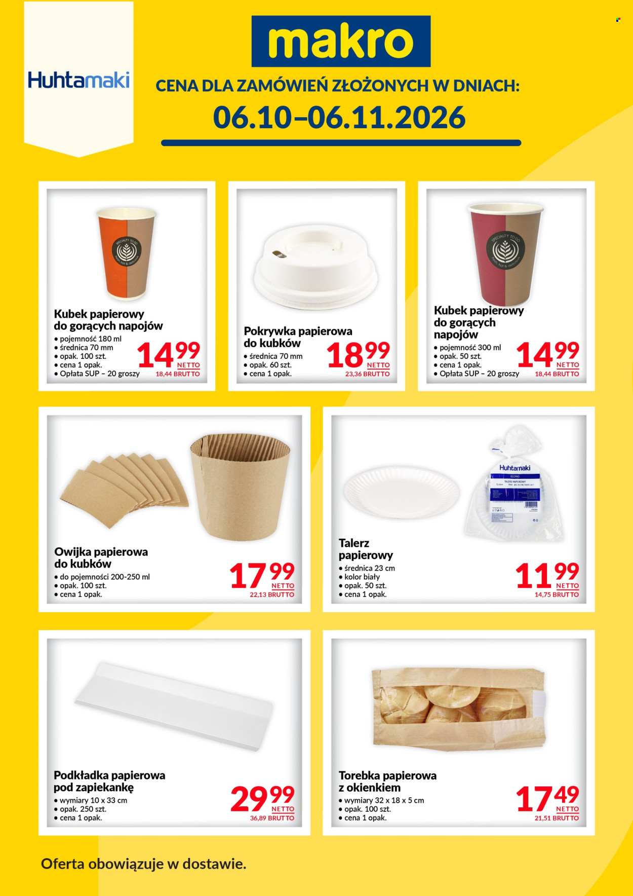 Leták Makro - 6.10.2026 - 6.11.2026. Strana 1