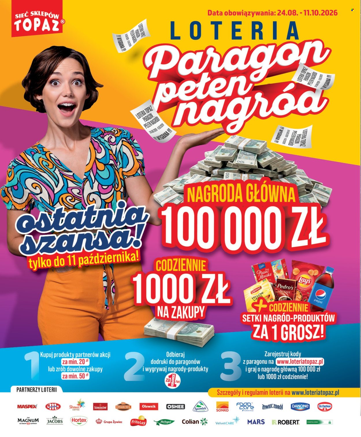 Leták Topaz - 8.10.2026 - 14.10.2026. Strana 2