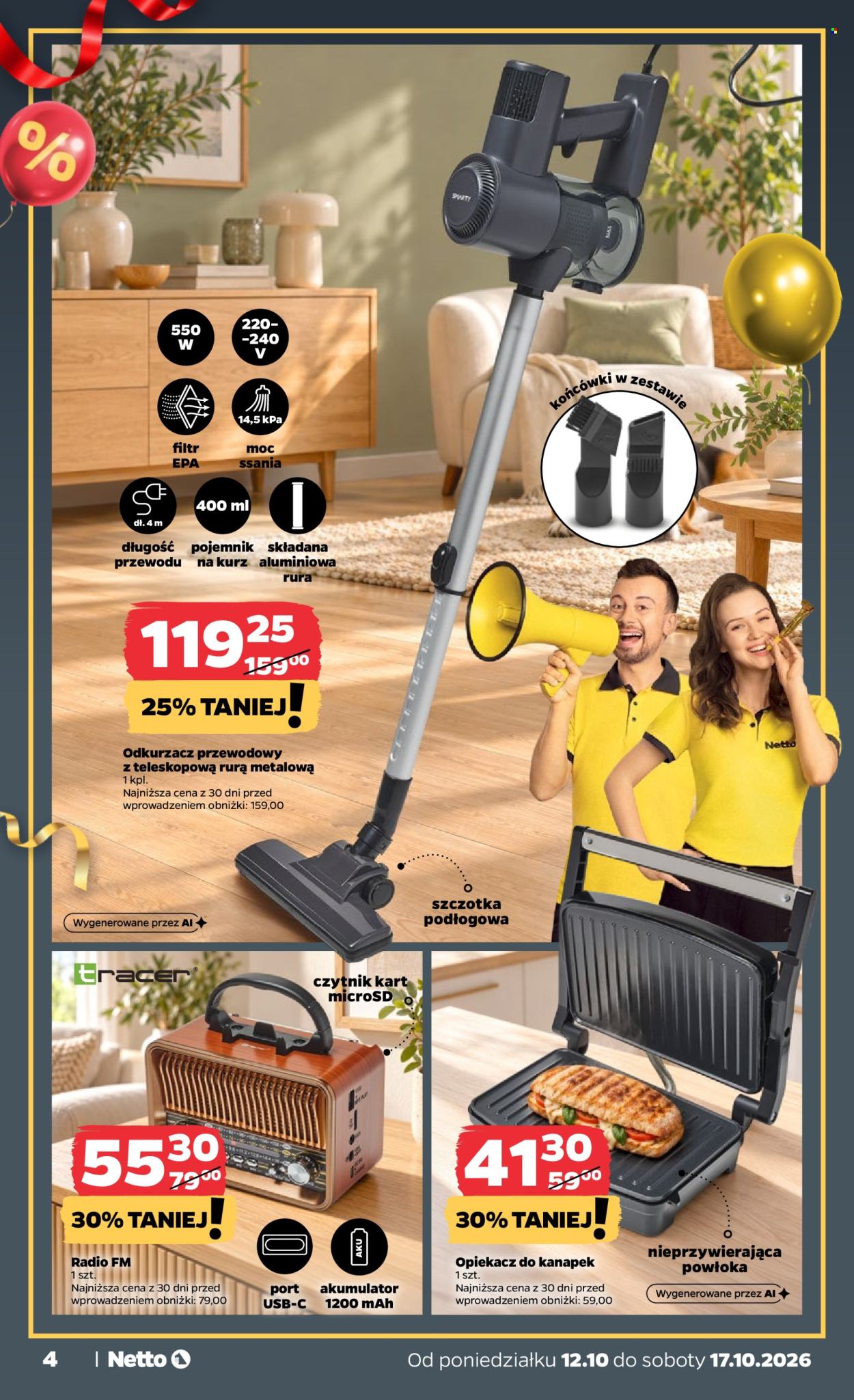 Gazetka Netto - 12.10.2026 - 17.10.2026. Strona 4