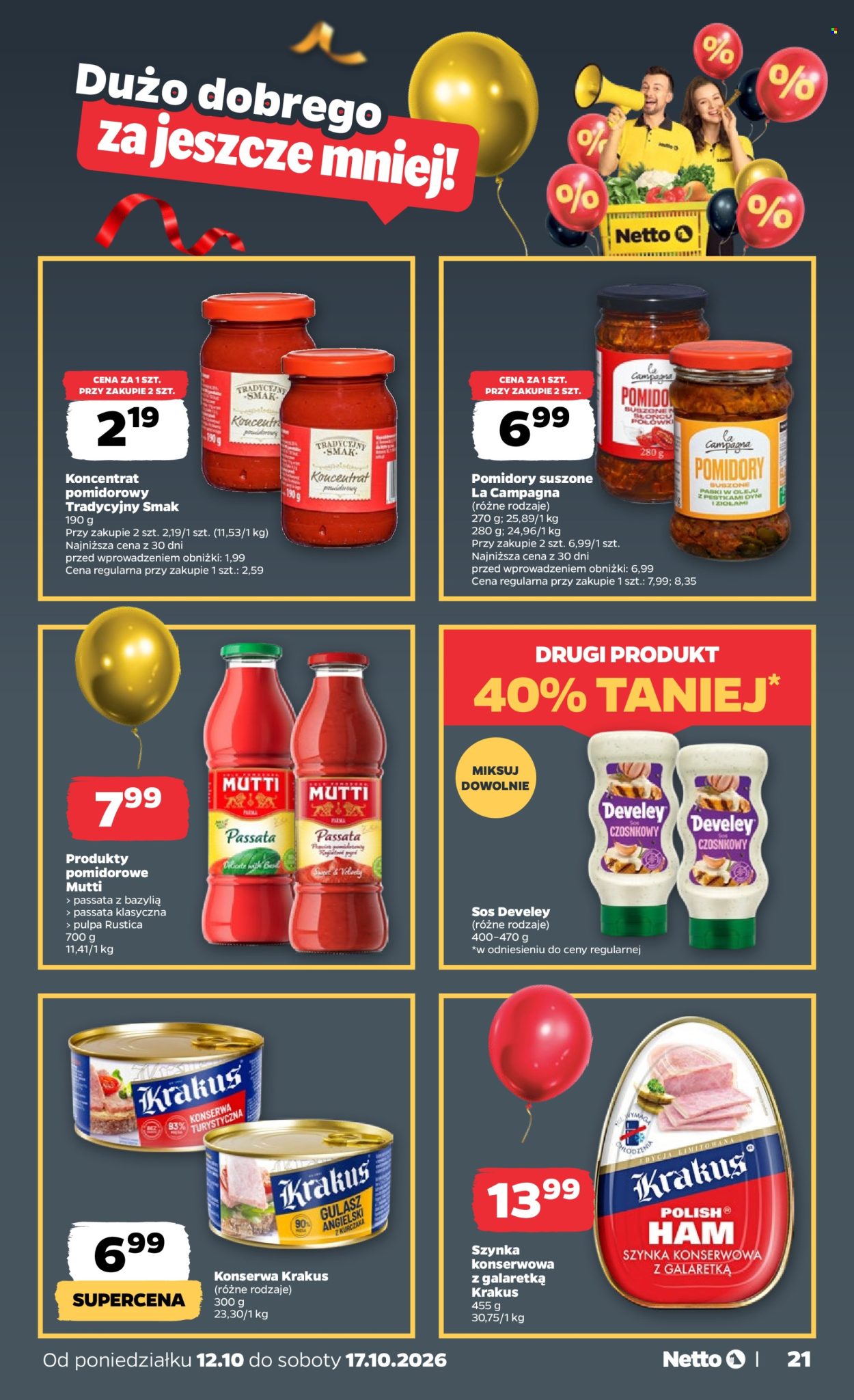 Gazetka Netto - 12.10.2026 - 17.10.2026. Strona 21