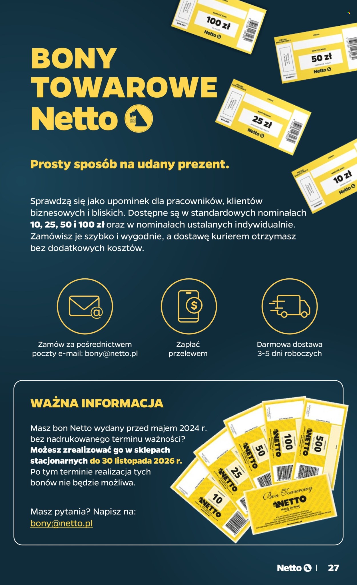 Gazetka Netto - 12.10.2026 - 17.10.2026. Strona 27