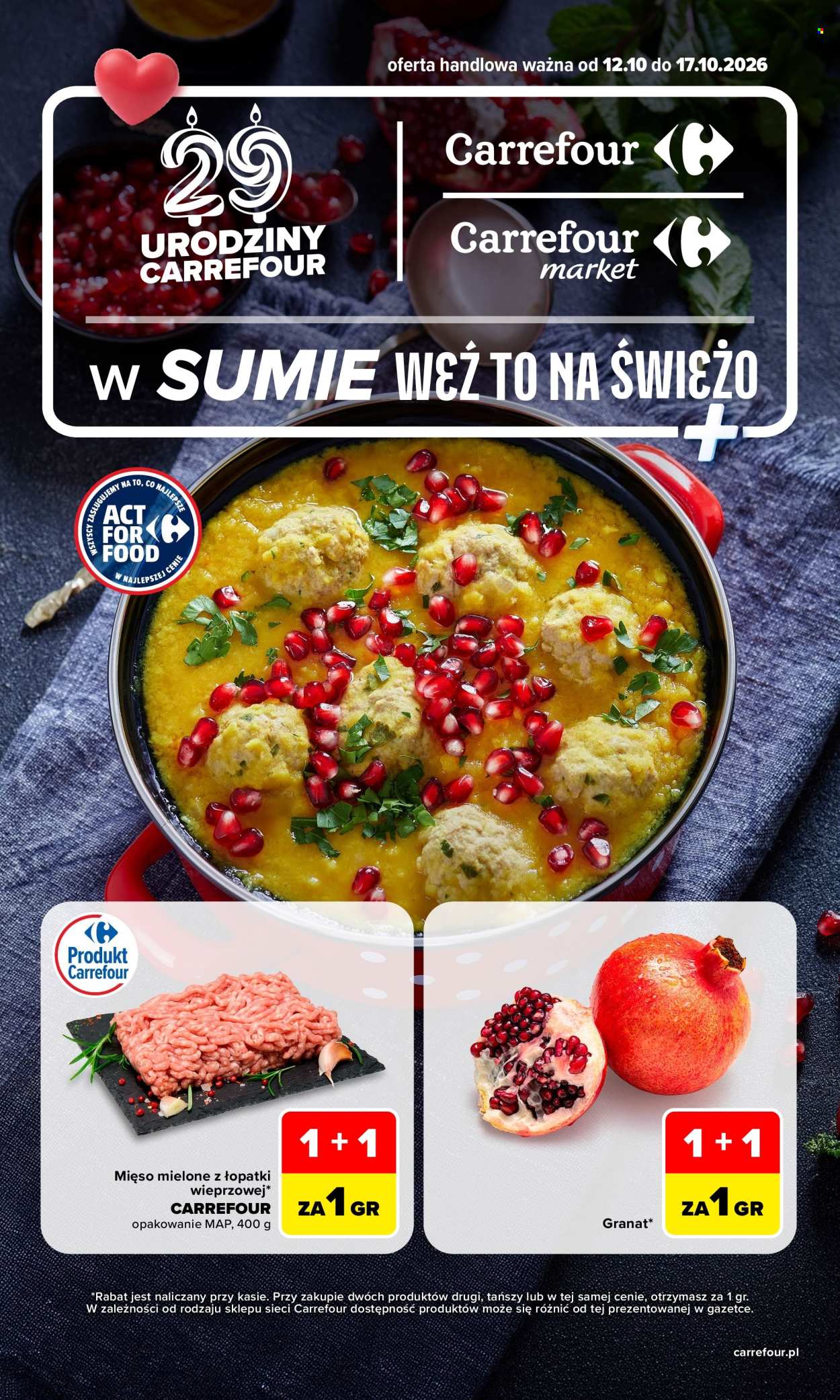 Gazetka Carrefour - 12.10.2026 - 17.10.2026. Strona 1