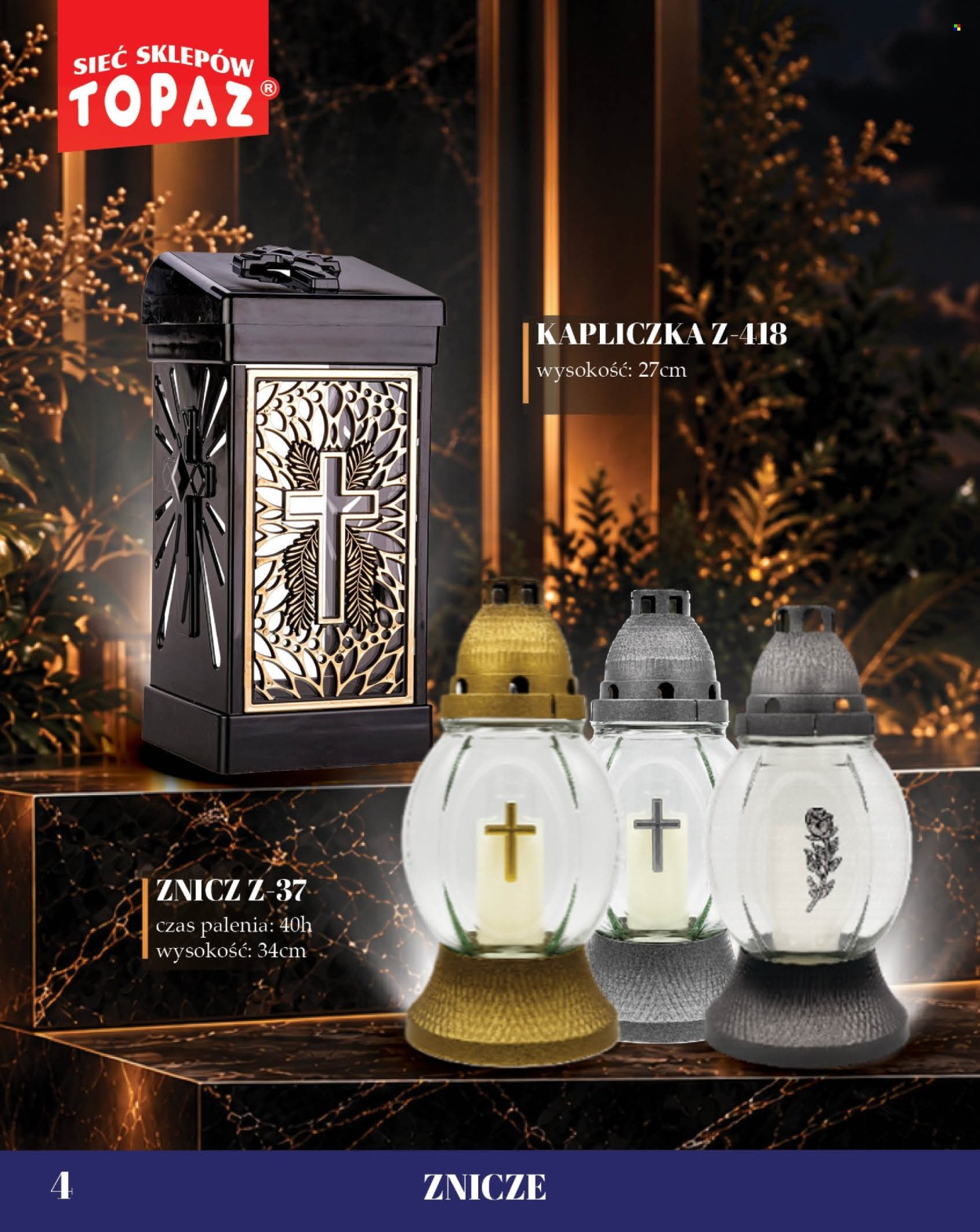 Gazetka Topaz - 9.10.2026 - 2.11.2026. Strona 4