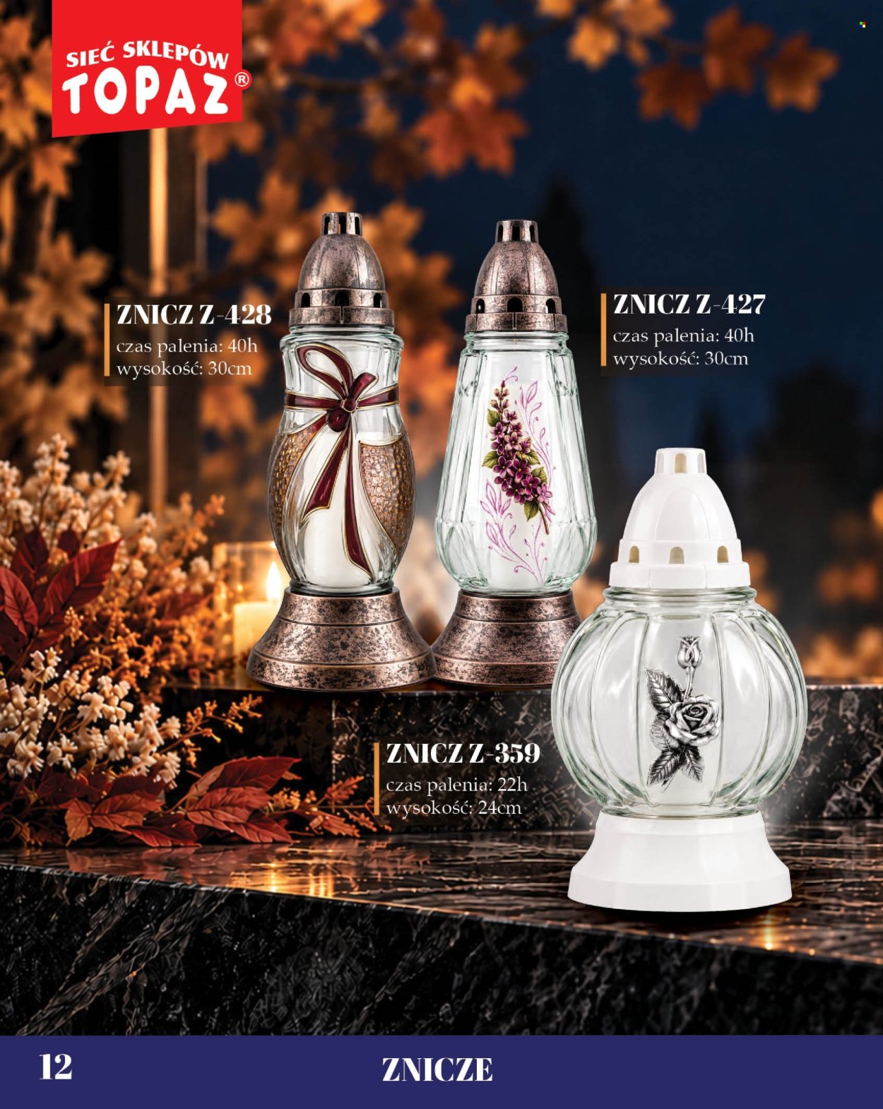 Gazetka Topaz - 9.10.2026 - 2.11.2026. Strona 12