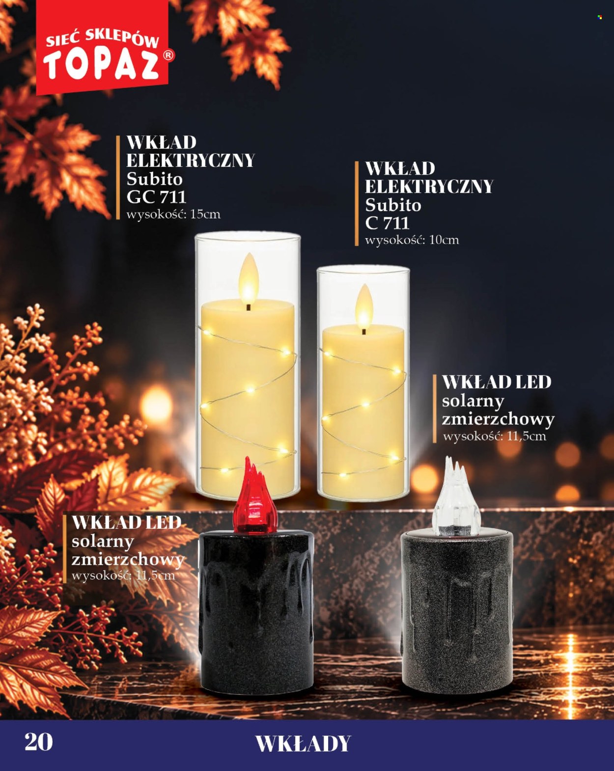 Gazetka Topaz - 9.10.2026 - 2.11.2026. Strona 20
