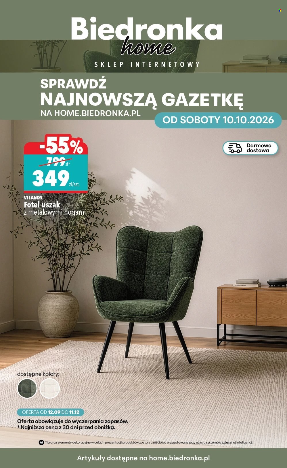 Gazetka Biedronka - 10.10.2026 - 31.10.2026. Strona 1
