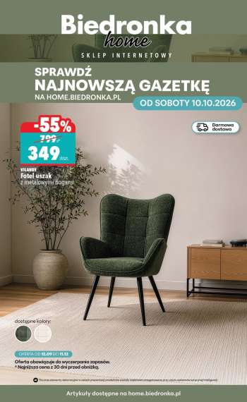 Gazetka Biedronka - 10.10.2026 - 31.10.2026.