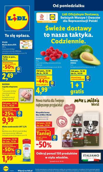 thumbnail - Gazetka Lidl - Od poniedziałku