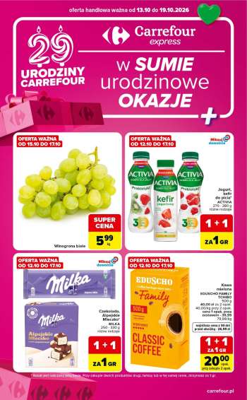 Gazetka Carrefour Express - 13.10.2026 - 19.10.2026.