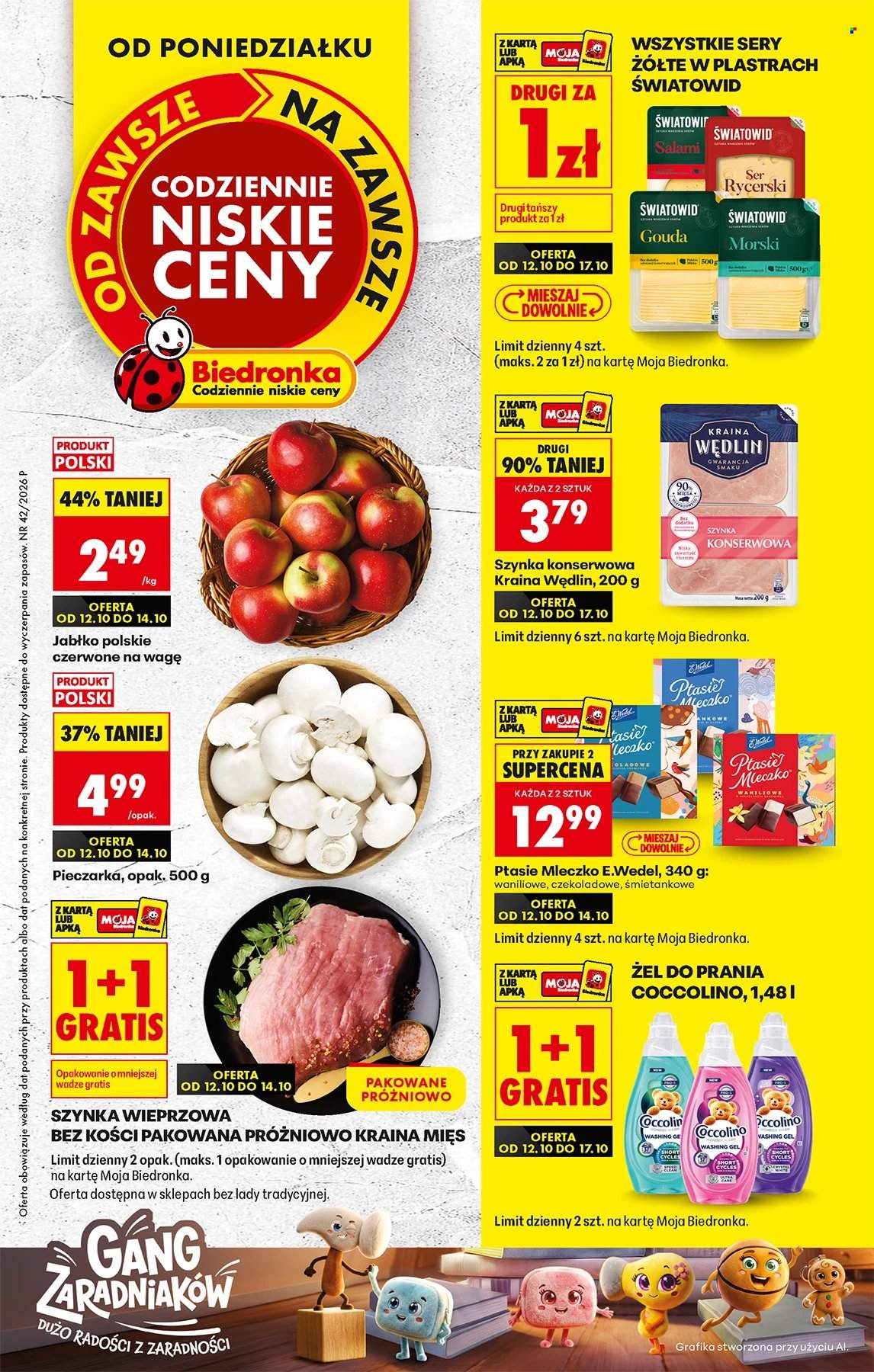 Gazetka Biedronka - 12.10.2026 - 17.10.2026. Strona 1