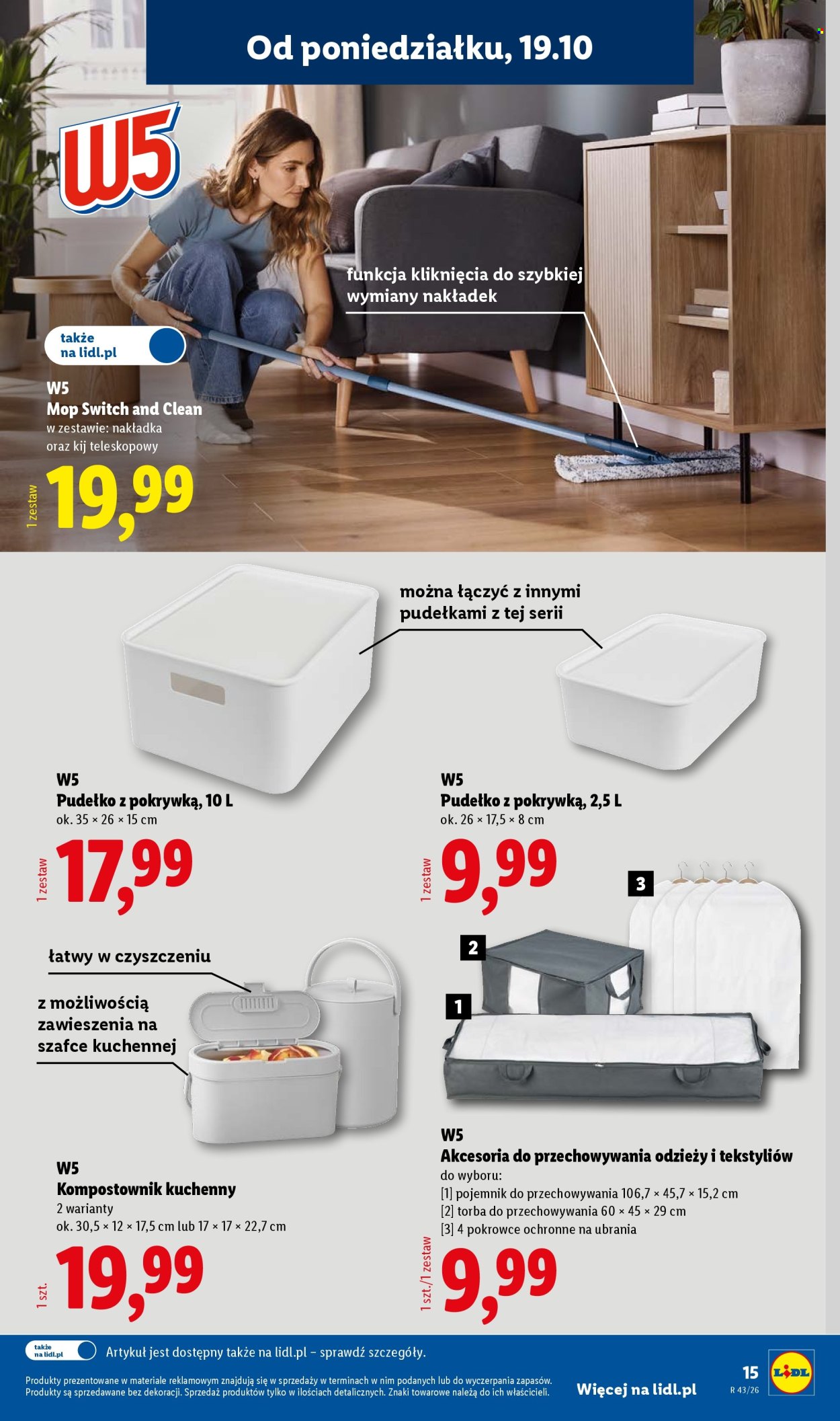 Gazetka Lidl - 19.10.2026 - 24.10.2026. Strona 15