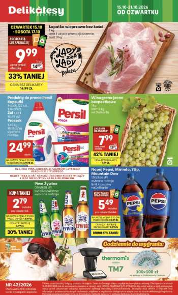 Gazetka Delikatesy Centrum - 15.10.2026 - 21.10.2026.