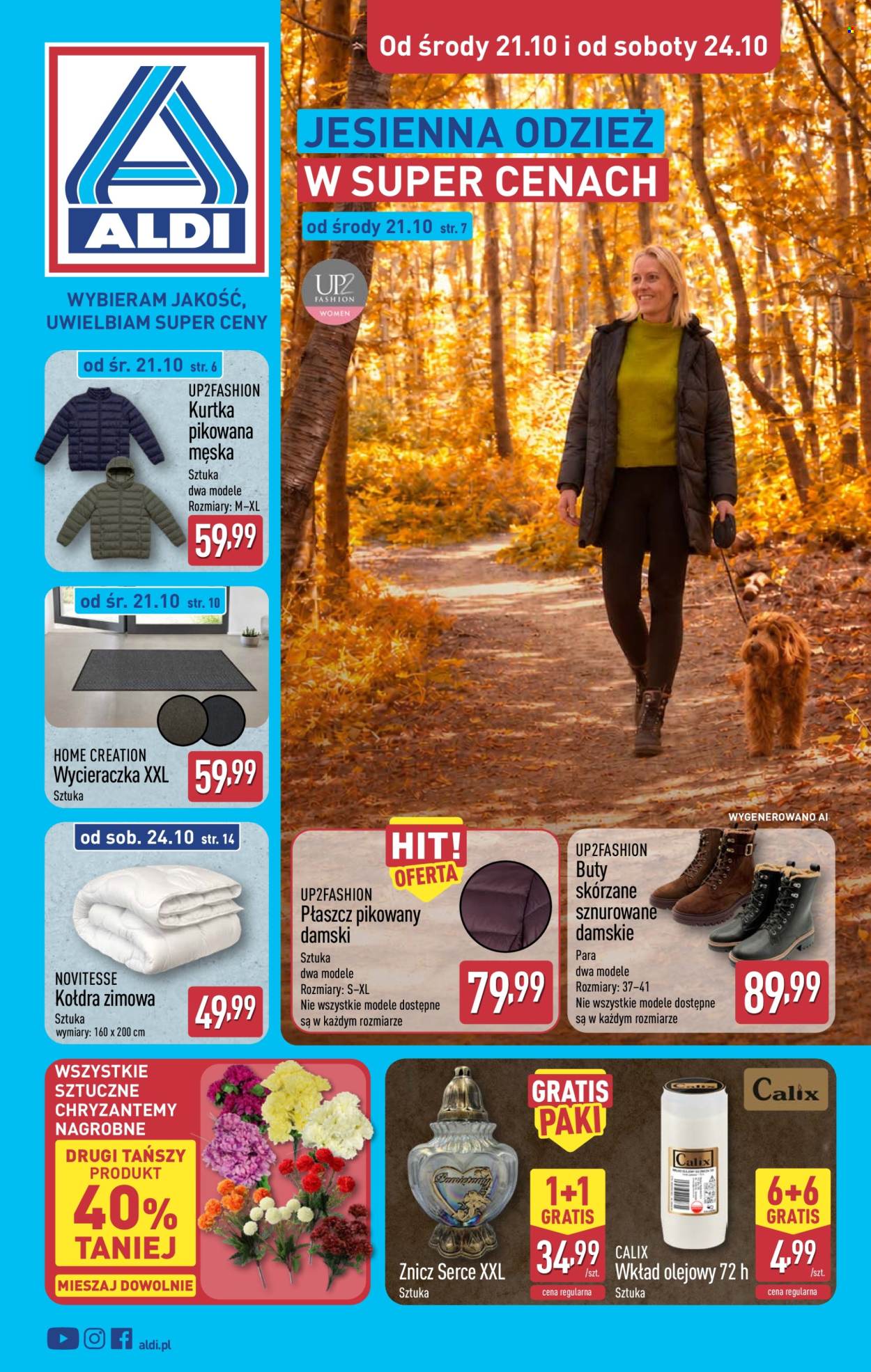 Gazetka ALDI - 21.10.2026 - 24.10.2026. Strona 1