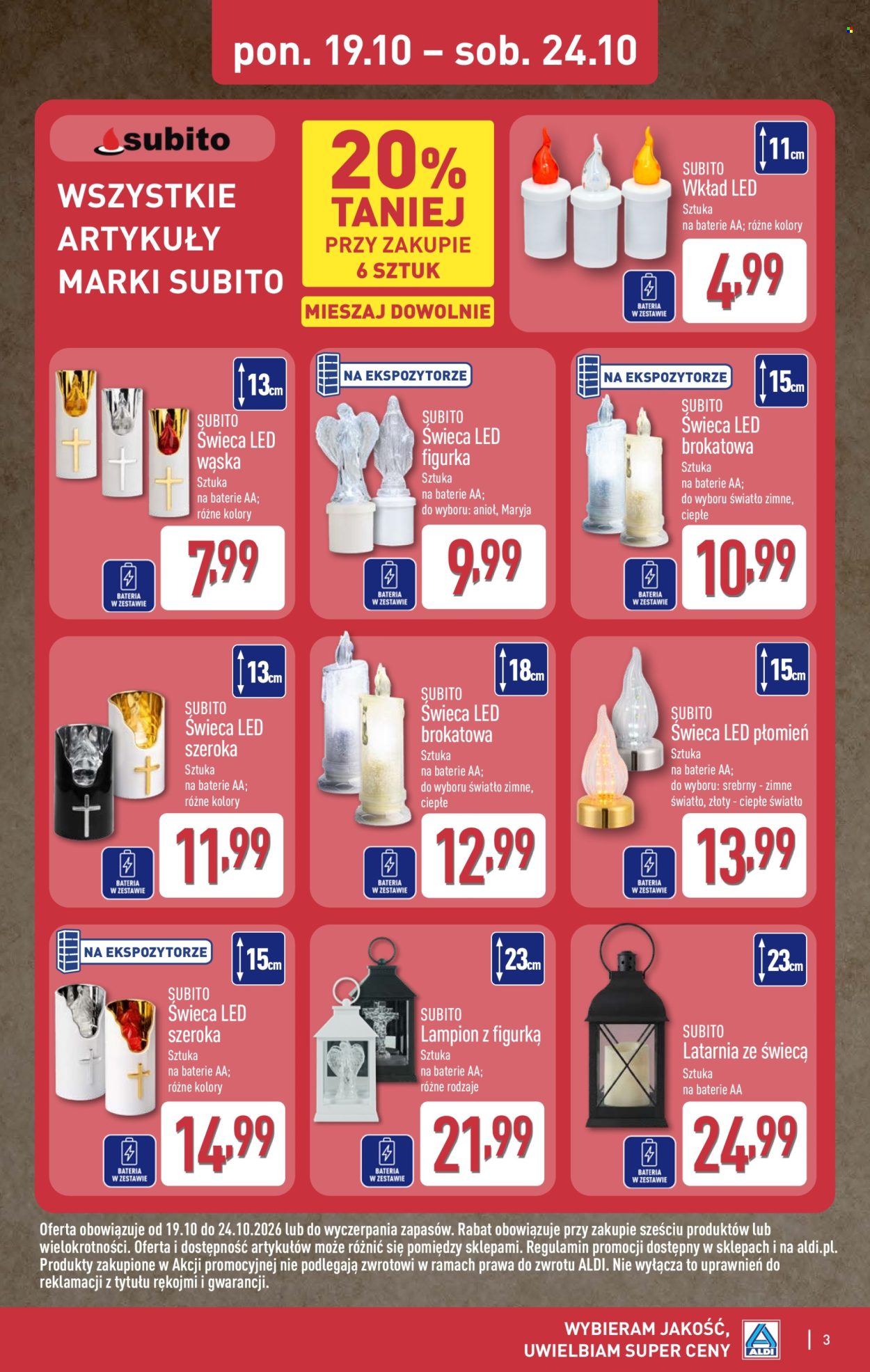 Gazetka ALDI - 21.10.2026 - 24.10.2026. Strona 3