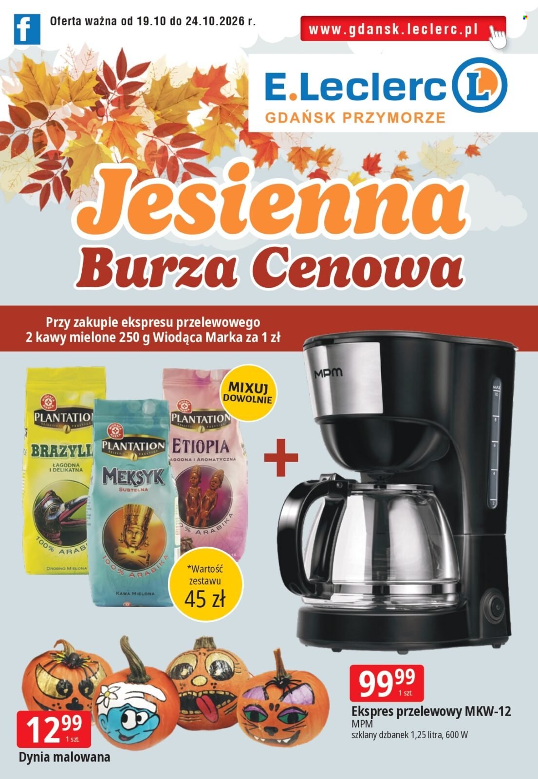 Gazetka E.Leclerc - 19.10.2026 - 24.10.2026. Strona 1